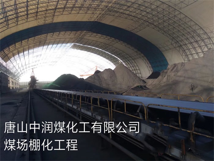 徐汇中润煤化工有限公司煤场棚化工程